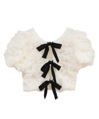 W FACE CLOUD PUFF SLEEVE TOPS 10122ー